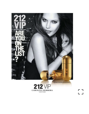 Carolina Herrera 212 Vip Woman Edp 80Ml