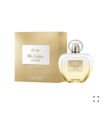 Antonio Banderas Her Golden Secret Woman Edt 80Ml